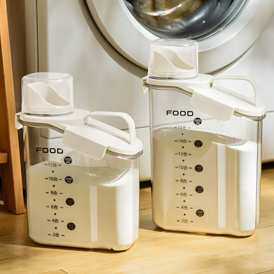 Plastic Food Container 2000 ml